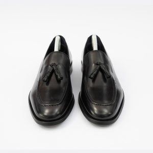 Pantofi negrii din piele 4Men Ceremony